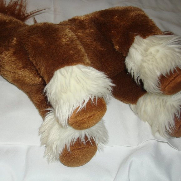 Ty Beanie Baby/Babies HOOFER Clydesdale Horse 2002 LARGE SIZE 12 1/2-13' - Picture 5 of 7